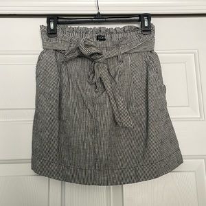 Loft linen blend skirt